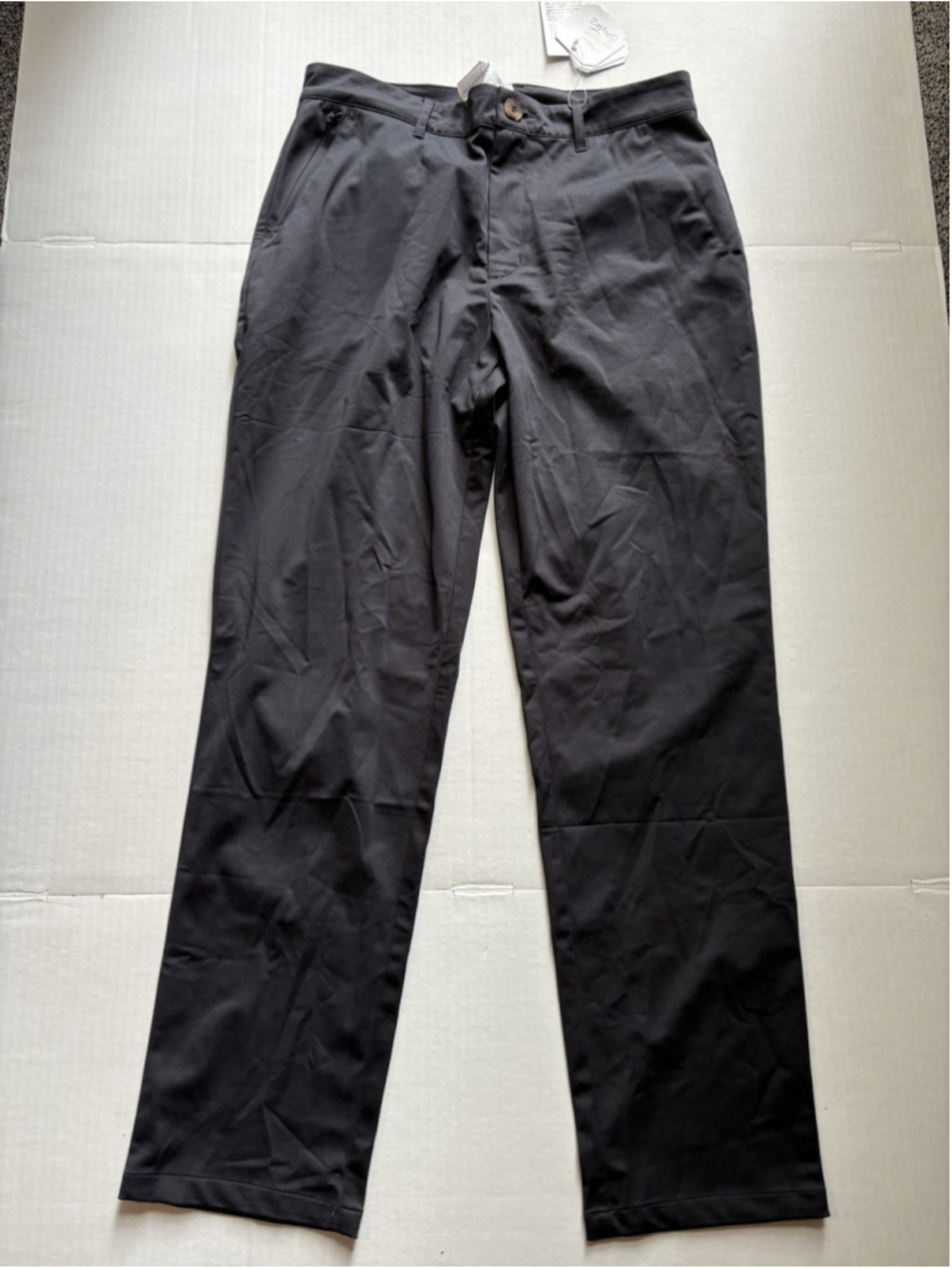 Little Donkey Andy Men's Dress Pants Small UPF50+ Breathable Quick Drying Black
